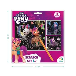Набір гравюр My Little Pony Нове покоління Dodo від 5 років Чорний (TD-160-D-507) - мініатюра 2