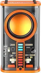 Портативна Bluetooth колонка K07 із прозорим корпусом, LED-підсвіткою та TWS