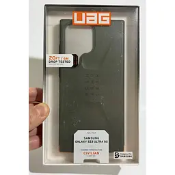 Протиударний чохол UAG Civilian Samsung Galaxy S23 Ultra (6.8") Olive (Refurbished) - мініатюра 7
