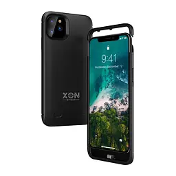 Чохол-акумулятор XON PowerCase для iPhone 11 Pro Max 6200 mAh Чорний (PCBS1111462B 2933) - мініатюра 2
