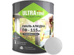 Емаль алкідна ПФ-115 ULTRA TONE світло-сірий 0.9кг