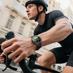 Смарт-годинник Hoco Y37 Amoled 36mm, 520 mAh, GPS sports watch (call version) Black (6942007666046) - мініатюра 10