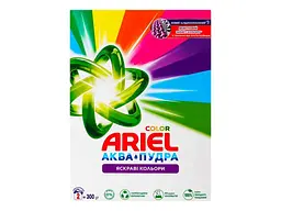 Пральний порошок ARIEL 300 г автомат Аква-Пудра Колор