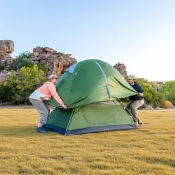Намет тримісний Naturehike Bleik Series Tent CNK2550WS038, зелений - мініатюра 2