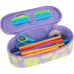 Пенал на блискавці CoolPack CampusFlores Lilam з органайзером для ручок 23x9x5 см (F062913) - мініатюра 2