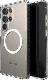 Оригінальний прозорий чохол для Samsung Galaxy S25 Ultra (S938) ZAGG Gear4 Crystal Palace MagSafe Протиударний