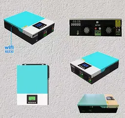 Гібридний сонячний інвертор Zumax 3000W із чистим синусом - мініатюра 8