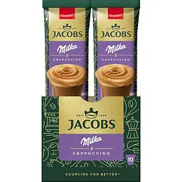 Кавовий напій Jacobs Milka Cappuccino 18 г х 10 шт.
