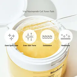 Гелеві тонер-пади для рівного тону Biodance Vita Niacinamide Gel Toner Pad 60 шт. - мініатюра 4