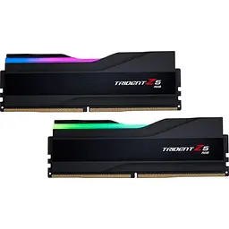 Модуль пам'яті для комп'ютера DDR5 32GB (2x16GB) 6000 MHz Trident Z5 RGB Black G.Skill (F5-6000J3636F16GX2-TZ5RK)