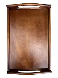 Складаний кавовий столик для сніданку в ліжко 42×28×17 см №1 - мініатюра 9