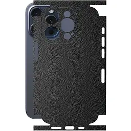 Захисна плівка StatusSKIN для Apple iPhone 15 Pro Корпус Вініл Шкіра чорна