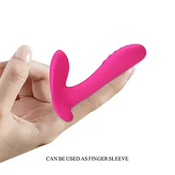 Вібратор Pretty Love Remote Control Massager Pink - мініатюра 6