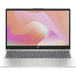 HP Ноутбук 15-fc0091ua 15.6" FHD IPS AG, AMD R3-7320U, 8GB, F1024GB, UMA, DOS, сріблястий