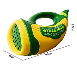 Дитячий музичний інструмент Urmywo Дудка зелений (660green) - мініатюра 6