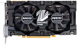 Відеокарта GeForce GTX 1070 8GB Inno3D HerculeZ X2 V4 (N1070-4SDV-P5DS) Б/В - мініатюра 2