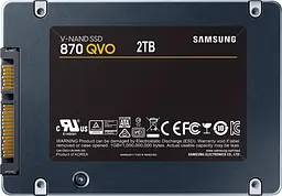 SSD накопичувач Samsung 870 QVO 2TB (MZ-77Q2T0BW) [81649] - мініатюра 5
