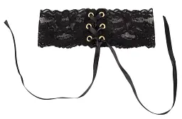 Чокер Cottelli Accessoires Choker Lace (чорний) - мініатюра 5