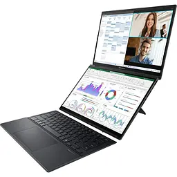 Ноутбук Asus Zenbook Duo OLED UX8406CA-PZ166X, Intel Core Ultra 9 285H pana la 5.4GHz, 14 3K Touch, 32GB, SSD 1TB, Intel Arc Graphics, Windows 11 Pro - мініатюра 9