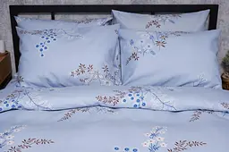 Комплект постільної білизни Moon&Star Микросатин Premium Lavender Bliss полуторний євро 160х220 наволочки 2х70х70 - мініатюра 6