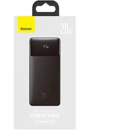 Портативна батарея Baseus Bipow Digital Display 30000 mAh 20W PPDML-N01 Black - мініатюра 2