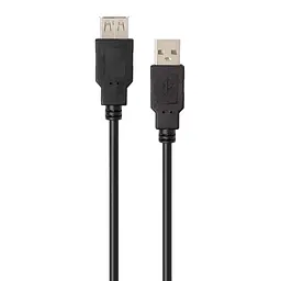 Дата кабель USB 2.0 AM/AF 3.0m Vinga (VCPUSBAMAF3BK) - мініатюра 2