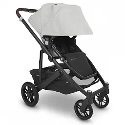 Прогулянкова коляска Uppababy Cruz V2 - Anthony + люлька Uppababy Carrycot-Anthony-White and Grey Chanille Carbon Frame - мініатюра 13