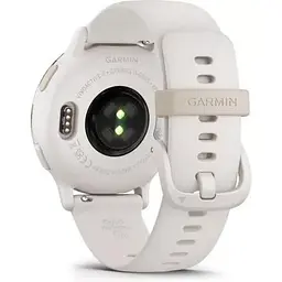 Смарт-годинник Garmin vivoactive 5 Cream Gold Aluminum Bezel with Ivory Case and Silicone Band (010-02862-11) - мініатюра 2