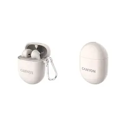 Навушники Canyon TWS-6 Beige (CNS-TWS6BE) - мініатюра 2