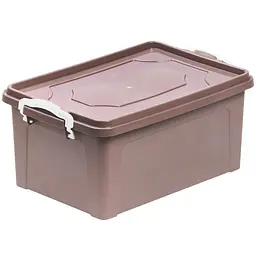 Контейнер для зберігання Stars Plast кольоровий 3.75 л какао (94180/как)