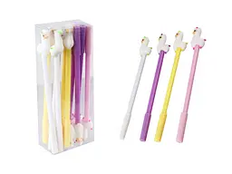 Ручка гелева Лама, синя, 12 шт., 1139(20020)