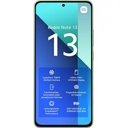 Смартфон Xiaomi Redmi Note 13 8/512GB NFC Mint Green - мініатюра 3