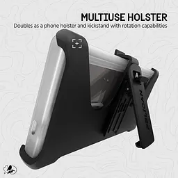 Протиударний чохол із кліпсою Pelican Voyager аналог OtterBox Defender для Samsung Galaxy S24 Ultra (6.8") Clear - мініатюра 3