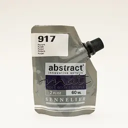 Акрилова фарба Sennelier Abstract, дой-пак, 60 мл, матова, Пурпурний (Purple)
