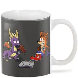 Кухоль GeekLand Креш Бандикут Crash Bandicoot KB124 330 мл білий - мініатюра 3