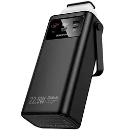 Портативний ЗП Power Bank Borofone BJ65 High 22.5W+PD20W with cable 30000 mAh Black - мініатюра 7