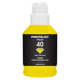 Чорнило Printalist Canon GI-40 для G5040/G6040 190г Yellow (PL40Y)