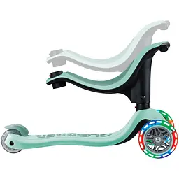 Самокат Globber Go up Sporty 1+ до 20/50 кг м'ятно-фісташковий (452-706-4) - мініатюра 10