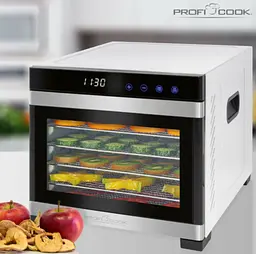 Сушка для грибів овочів снеків фруктів Profi Cook PC-DR 1218 - мініатюра 2
