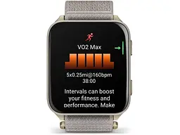 Смарт-годинник Garmin Venu X1 Soft Gold Titanium and French Grey Nylon (010-02980-33/08) - мініатюра 4