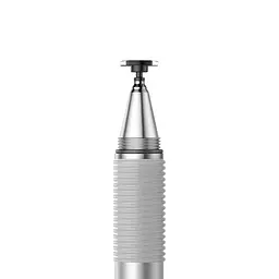 Стилус Baseus Golden Cudgel Capacitive (ACPCL-0S) Silver [65942] - мініатюра 4