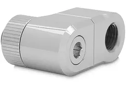 Фітінг для СВО Ekwb EK-Quantum Torque Double Rotary Offset 28 - Nickel (3831109893456) - мініатюра 3