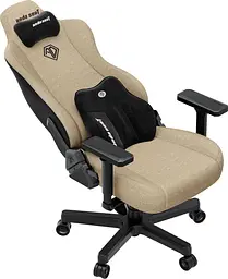 Ігрове крісло Anda Seat Kaiser 3E XL Dark Beige Fabric (AD23YC-XL-09-H-CF-H01) - мініатюра 4