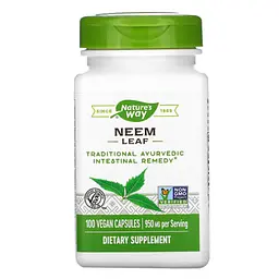 Другие экстракты Neem Leaf 475 mg 100 капсул Nature's Way vit0005873