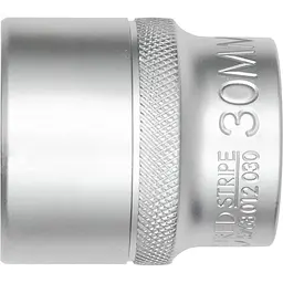 Головка торцева Wurth шестигранна 1/2IN коротка SW30 Red Stripe (5763012030)