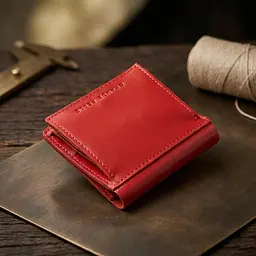 Невелике жіноче портмоне Grande Pelle 11565 червоний - мініатюра 4