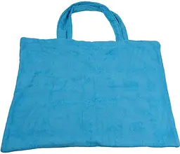 Сумка пляжна махрова Deltex 100% Бавовна Голубий - мініатюра 6
