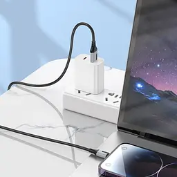 Кабель BOROFONE BX101 Creator for Lightning 2,4A/1m чорний - мініатюра 5