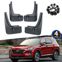 Брызговики для Hyundai Santa Fe 2020- комплект 4 шт (BHYSF1921)