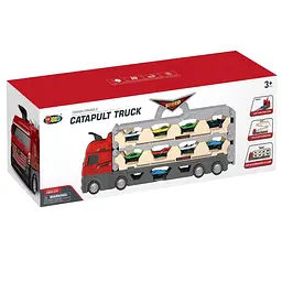 Ігровий набір-вантажівка Epik SHT D663-T202 Catapult Truck + 8 small car Colorful - мініатюра 4